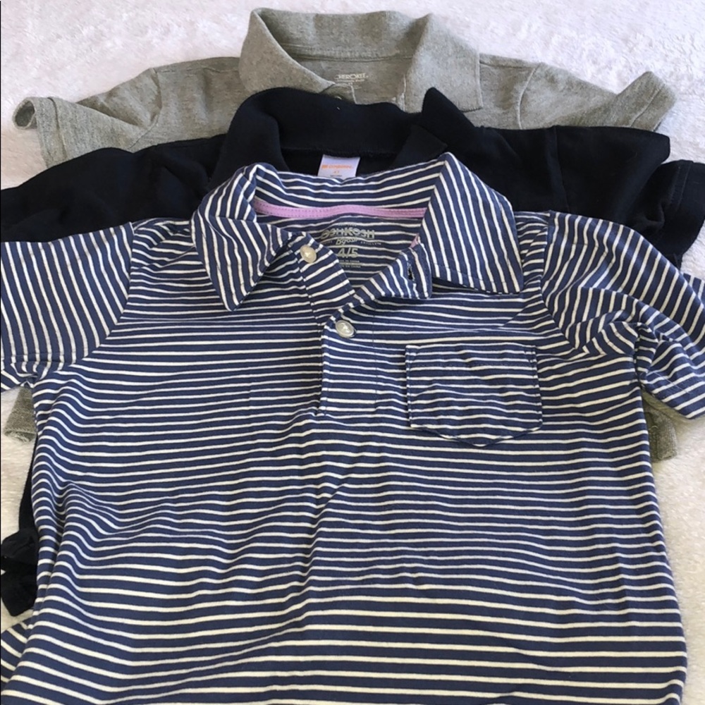 Bundle | Collard 1/2 Button | Short Sleeve T | 4/5